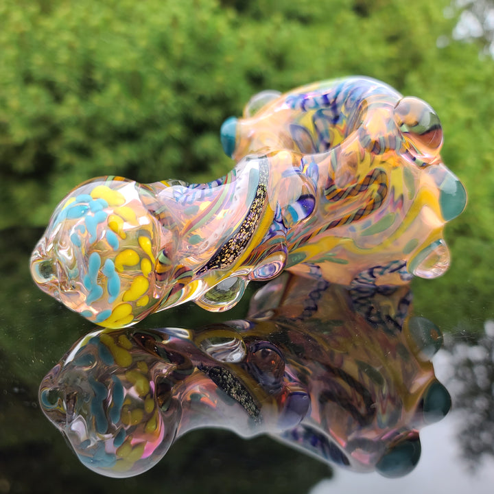 Molten Thick and Twisted Pipe Glass Pipe Molten Imagination   