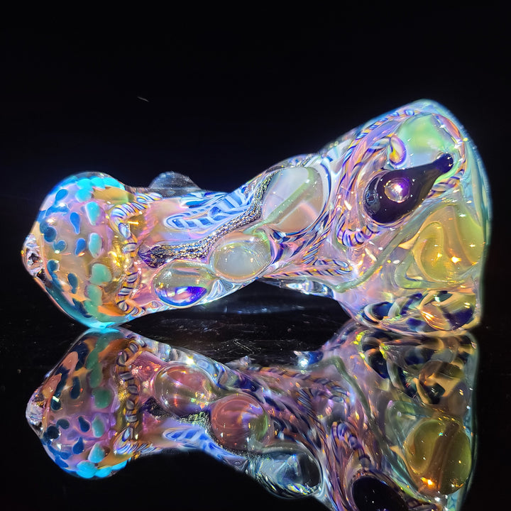 Molten Thick and Twisted Pipe Glass Pipe Molten Imagination