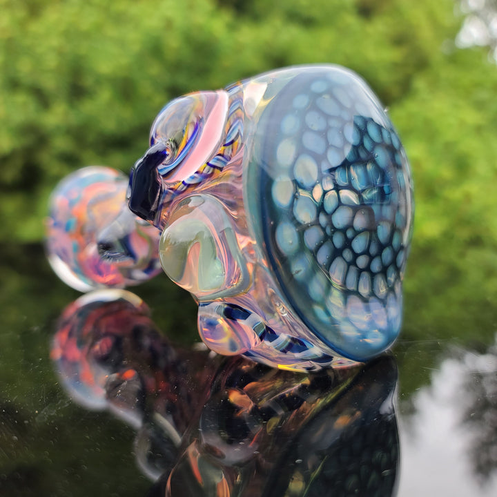 Molten Thick and Twisted Pipe Glass Pipe Molten Imagination