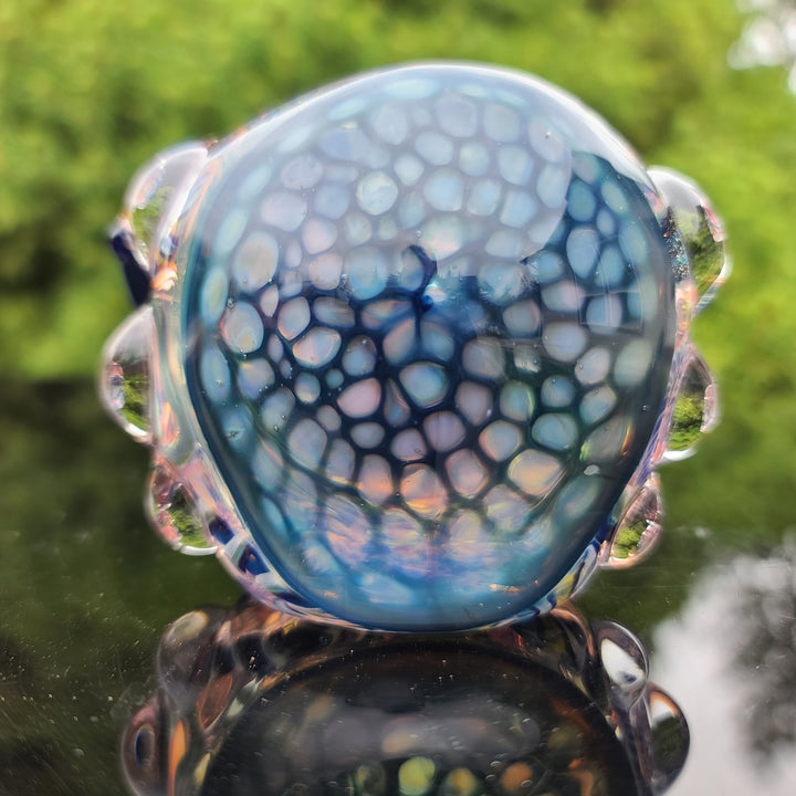 Molten Thick and Twisted Pipe Glass Pipe Molten Imagination