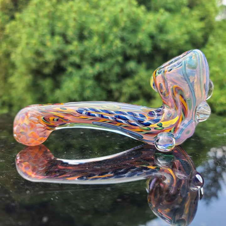 Molten Chaos Inside Out Sherlock Glass Pipe Molten Imagination   