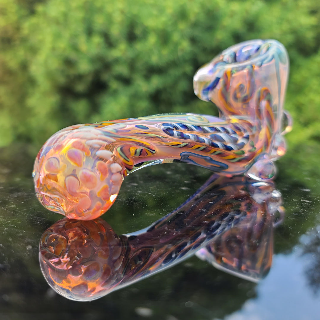 Molten Chaos Inside Out Sherlock Glass Pipe Molten Imagination   