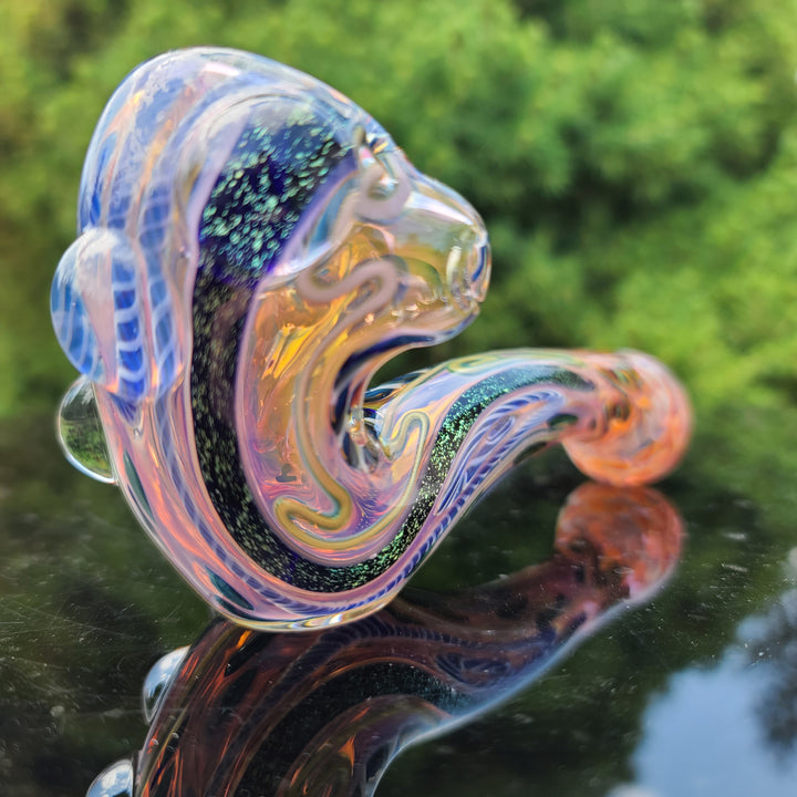 Molten Chaos Inside Out Sherlock Glass Pipe Molten Imagination   