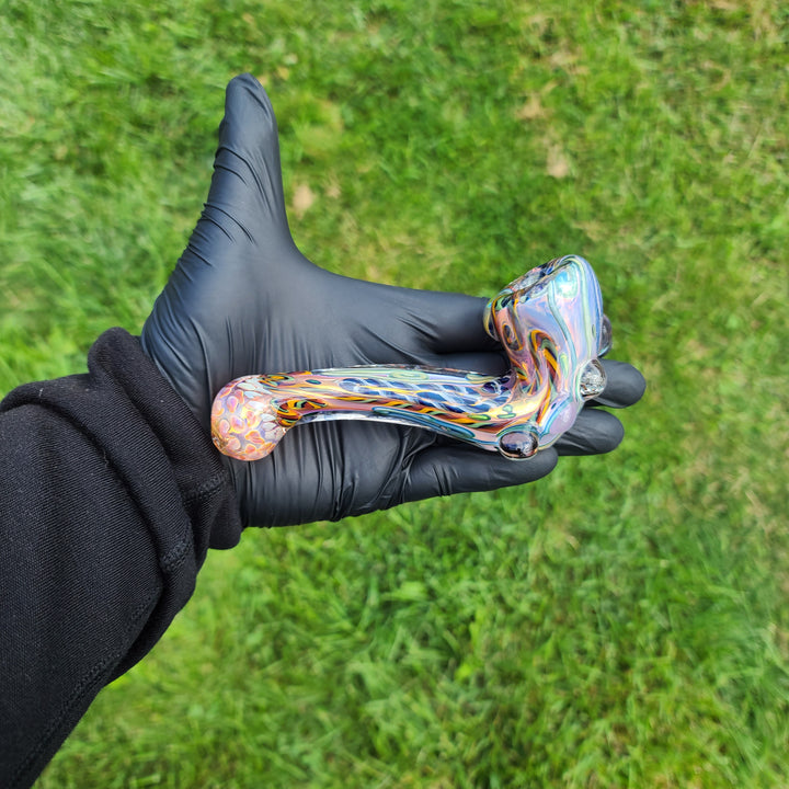 Molten Chaos Inside Out Sherlock Glass Pipe Molten Imagination   