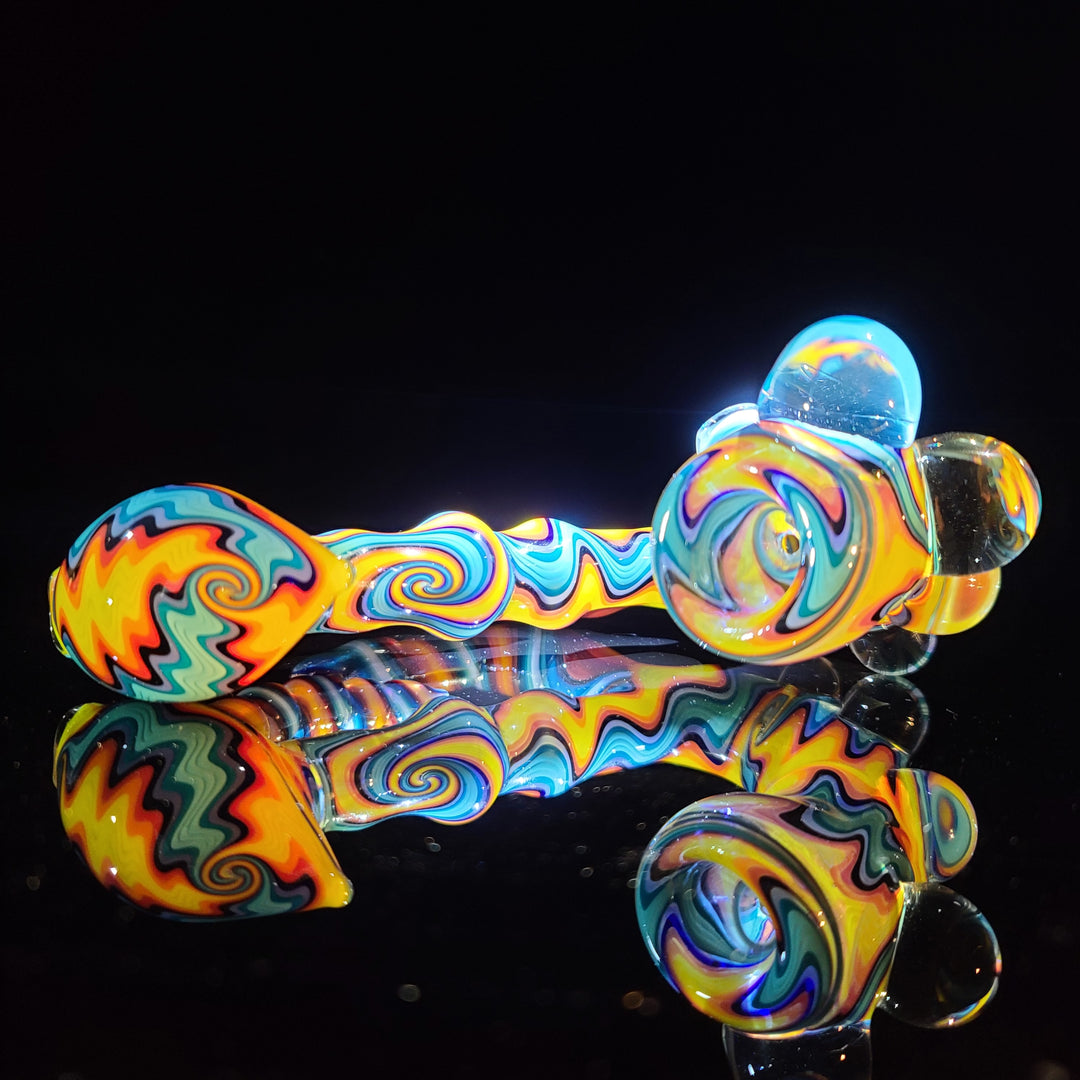 Fire/Water Sherlock Glass Pipe Molten Imagination   