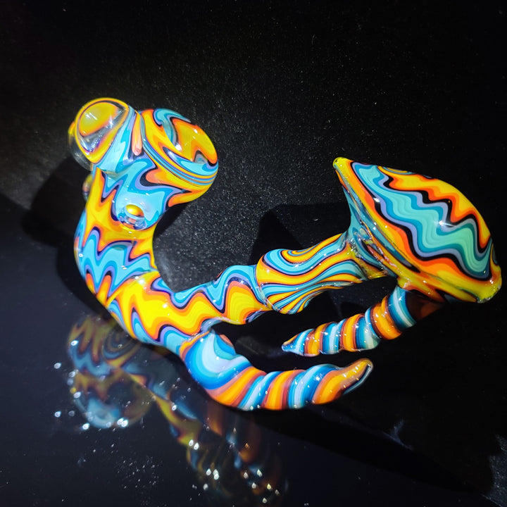 Fire/Water Sherlock Glass Pipe Molten Imagination   