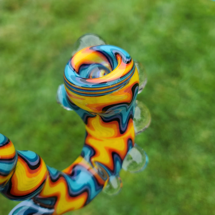 Fire/Water Sherlock Glass Pipe Molten Imagination   