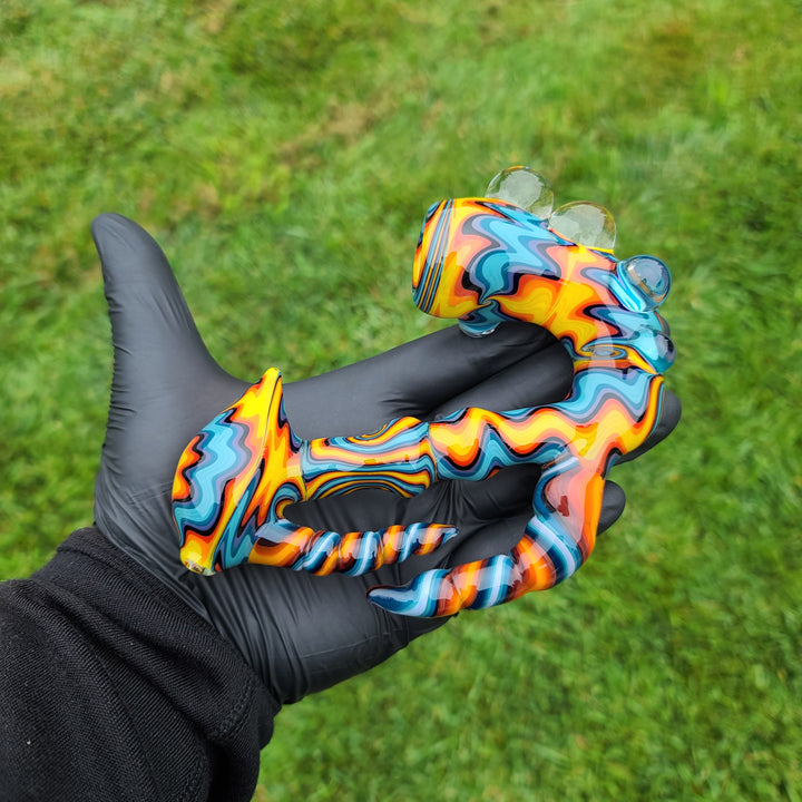 Fire/Water Sherlock Glass Pipe Molten Imagination   