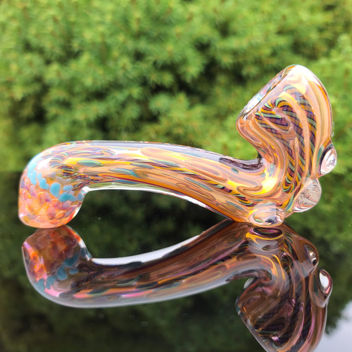 Molten Chaos Inside Out Sherlock Glass Pipe Molten Imagination   