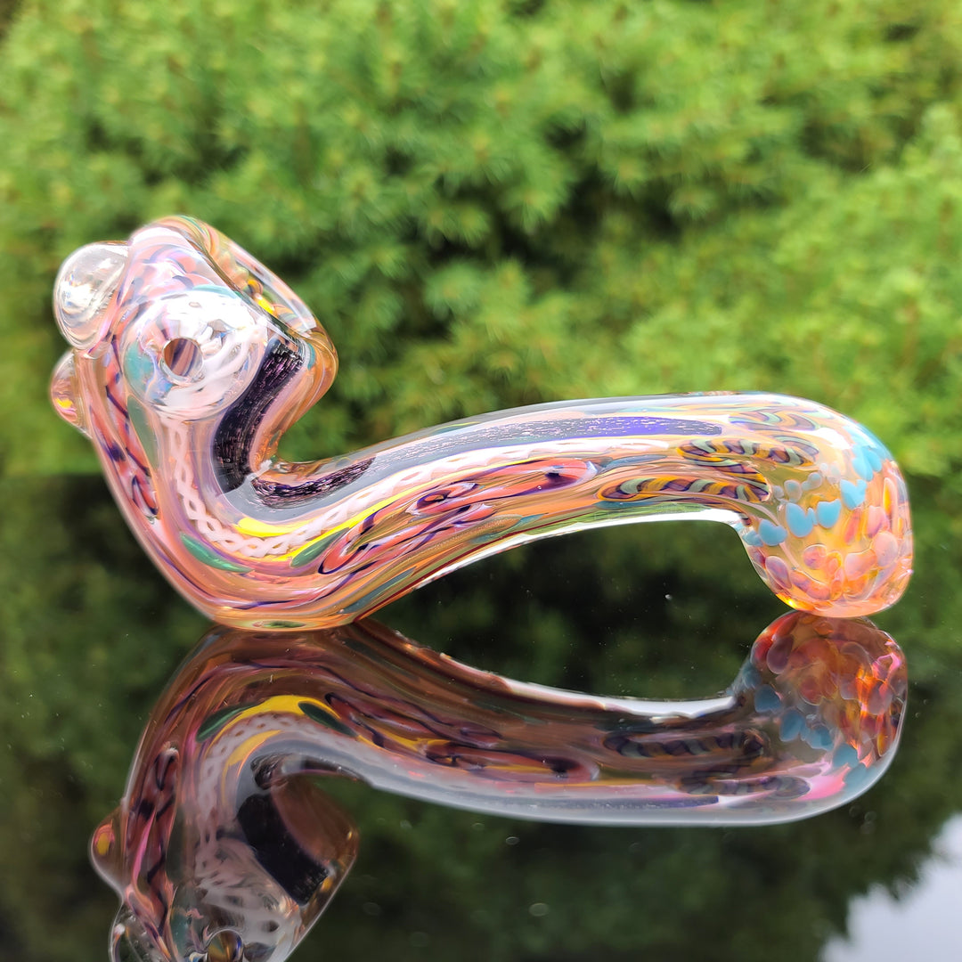 Molten Chaos Inside Out Sherlock Glass Pipe Molten Imagination   