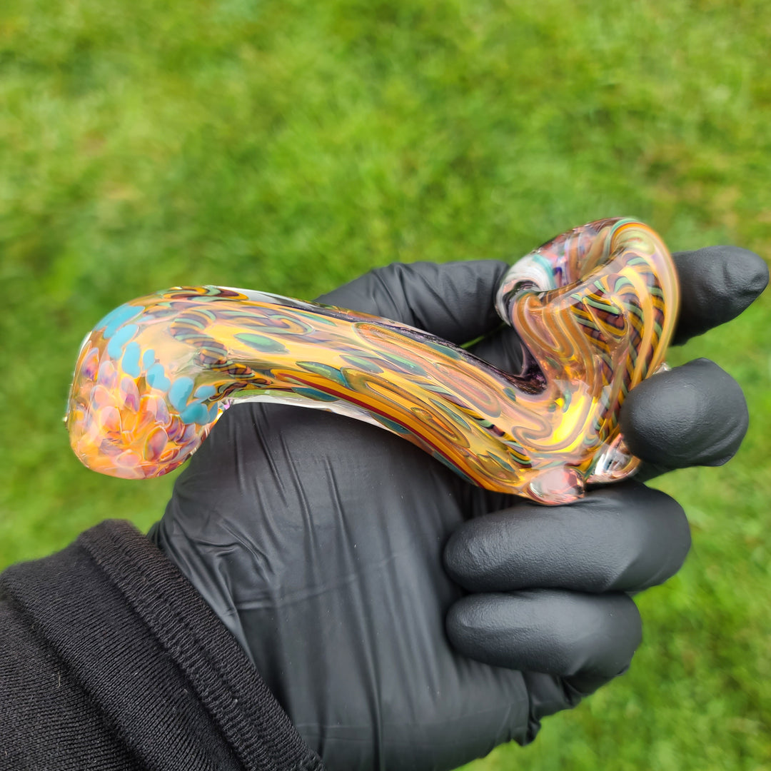 Molten Chaos Inside Out Sherlock Glass Pipe Molten Imagination   