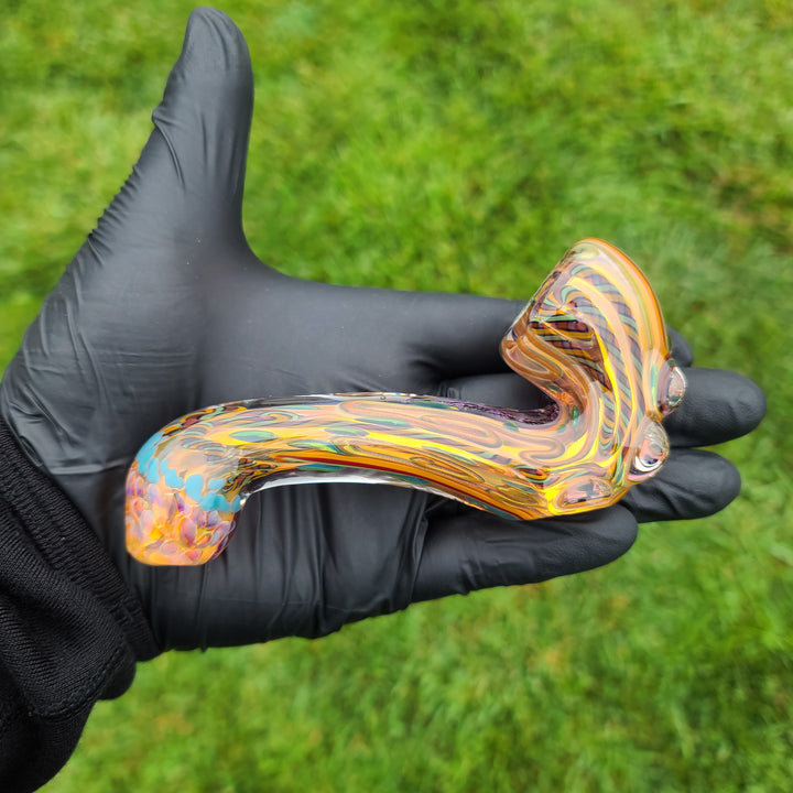 Molten Chaos Inside Out Sherlock Glass Pipe Molten Imagination   