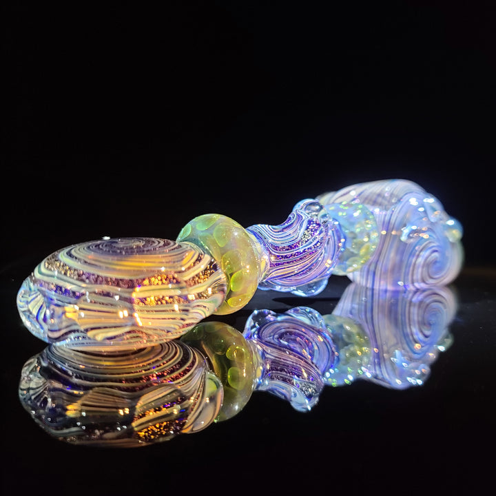 Molten Dichro Sectional Spammer Glass Pipe Molten Imagination   