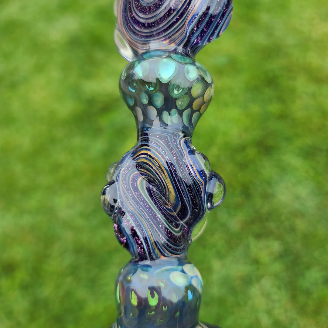 Molten Dichro Sectional Spammer Glass Pipe Molten Imagination   