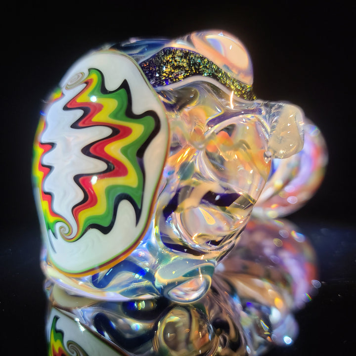 Molten Thick and Twisted Pipe Glass Pipe Molten Imagination   