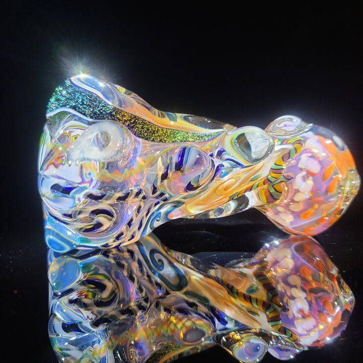 Molten Thick and Twisted Pipe Glass Pipe Molten Imagination   