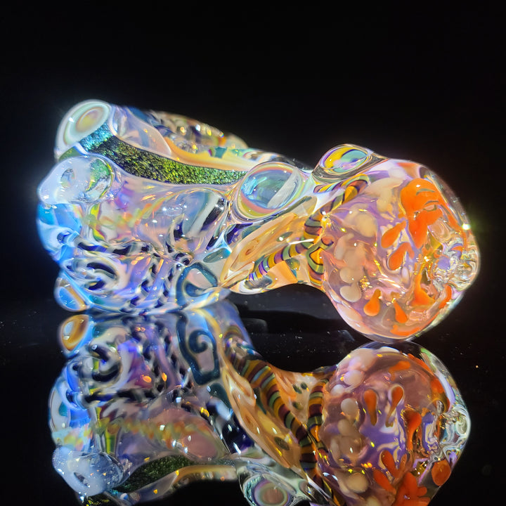 Molten Thick and Twisted Pipe Glass Pipe Molten Imagination   