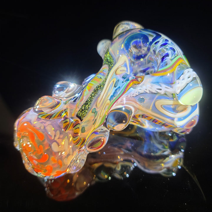 Molten Thick and Twisted Pipe Glass Pipe Molten Imagination   