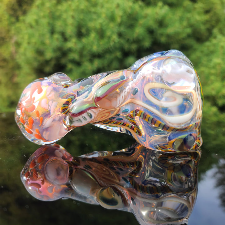 Molten Thick and Twisted Pipe Glass Pipe Molten Imagination   