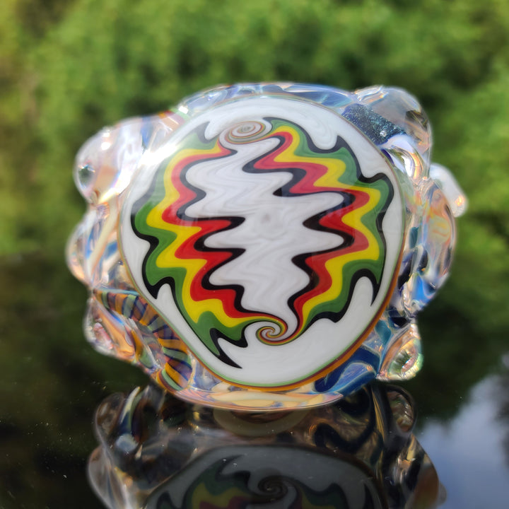 Molten Thick and Twisted Pipe Glass Pipe Molten Imagination   