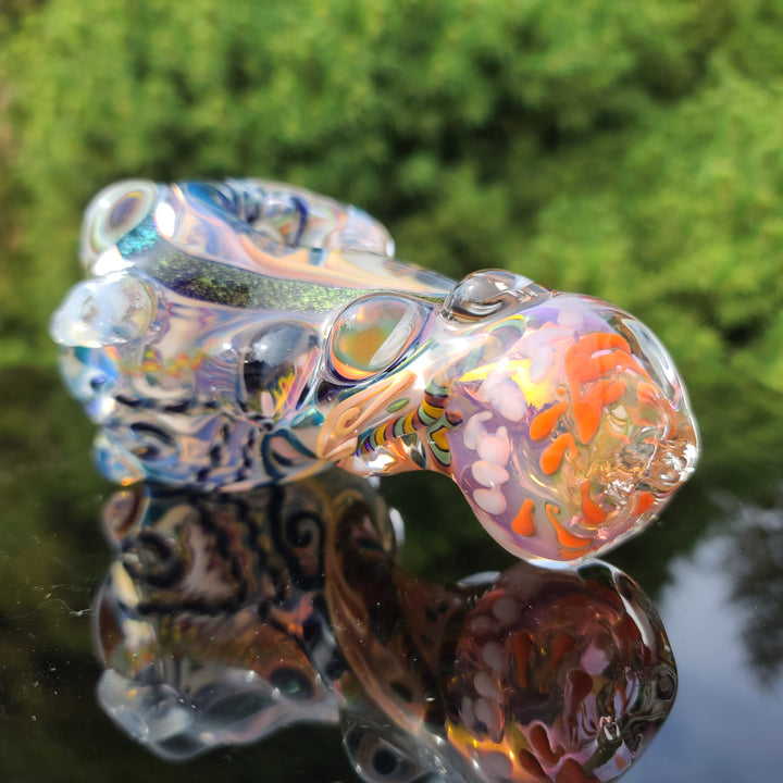 Molten Thick and Twisted Pipe Glass Pipe Molten Imagination   