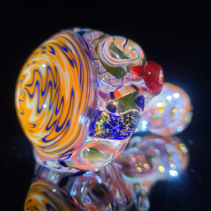 Molten Thick and Twisted Pipe Glass Pipe Molten Imagination   