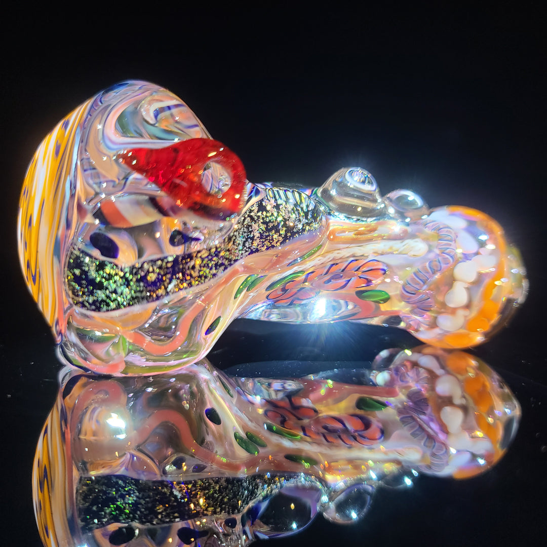 Molten Thick and Twisted Pipe Glass Pipe Molten Imagination   