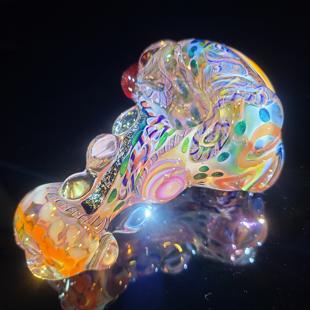 Molten Thick and Twisted Pipe Glass Pipe Molten Imagination   