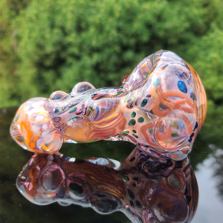 Molten Thick and Twisted Pipe Glass Pipe Molten Imagination   