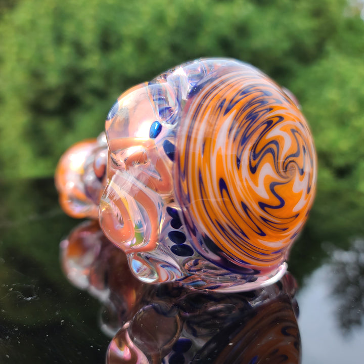 Molten Thick and Twisted Pipe Glass Pipe Molten Imagination   