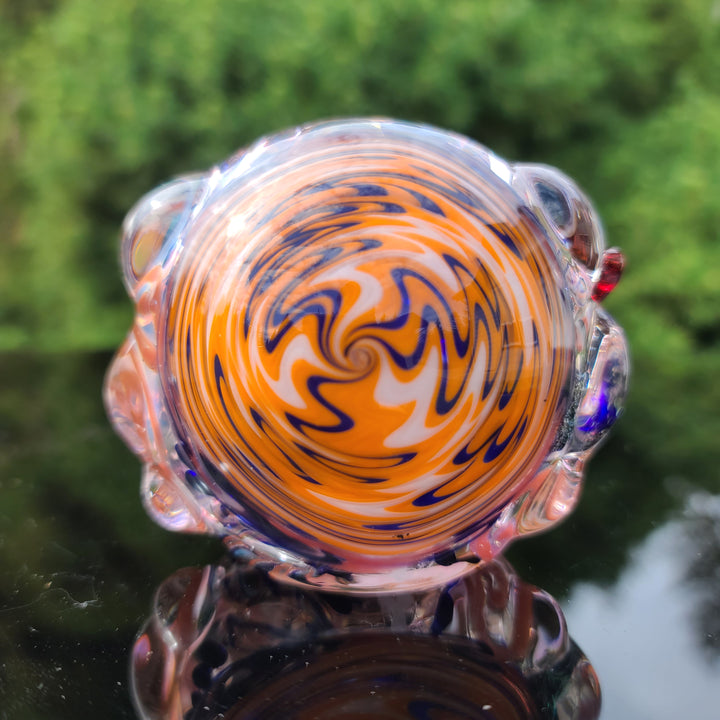 Molten Thick and Twisted Pipe Glass Pipe Molten Imagination   