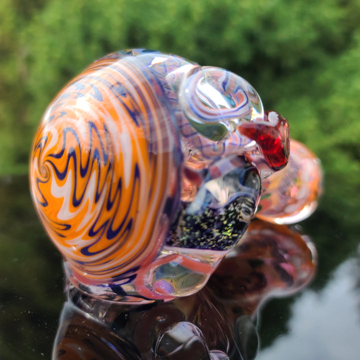 Molten Thick and Twisted Pipe Glass Pipe Molten Imagination   