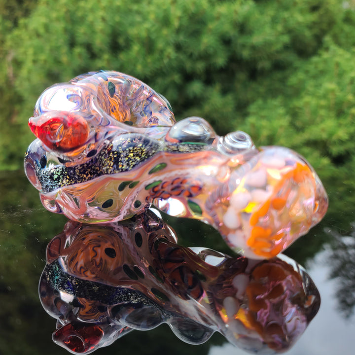 Molten Thick and Twisted Pipe Glass Pipe Molten Imagination   