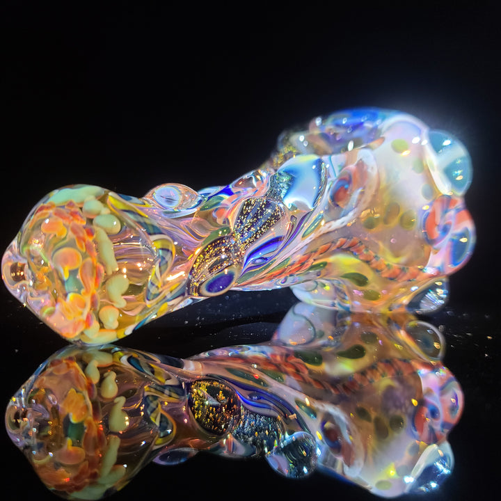 Molten Thick and Twisted Pipe Glass Pipe Molten Imagination   