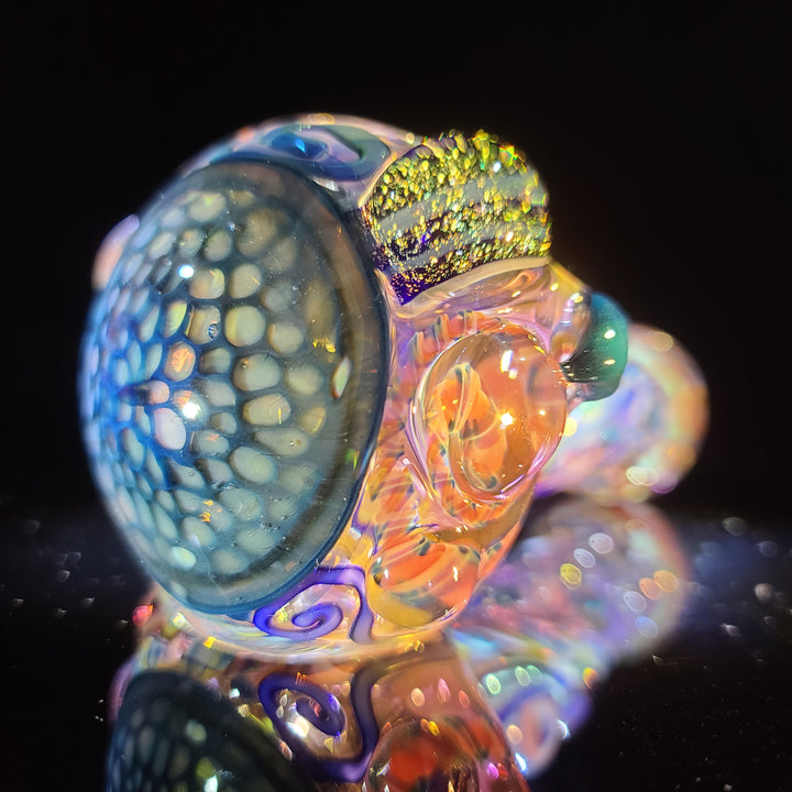 Molten Thick and Twisted Pipe Glass Pipe Molten Imagination   