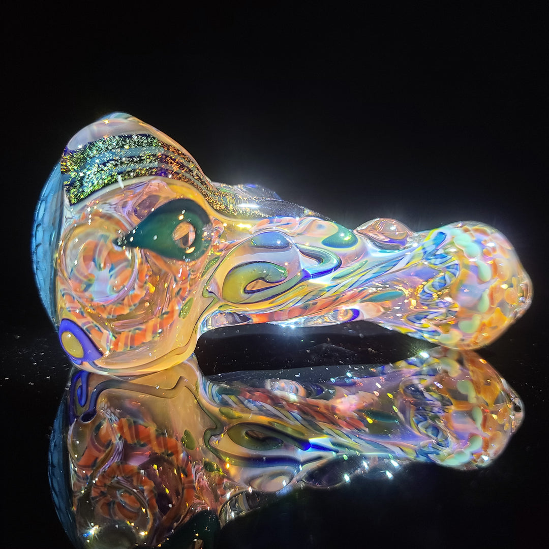 Molten Thick and Twisted Pipe Glass Pipe Molten Imagination   
