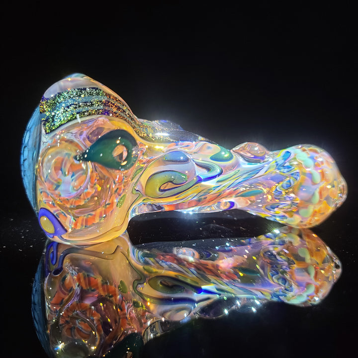 Molten Thick and Twisted Pipe Glass Pipe Molten Imagination   