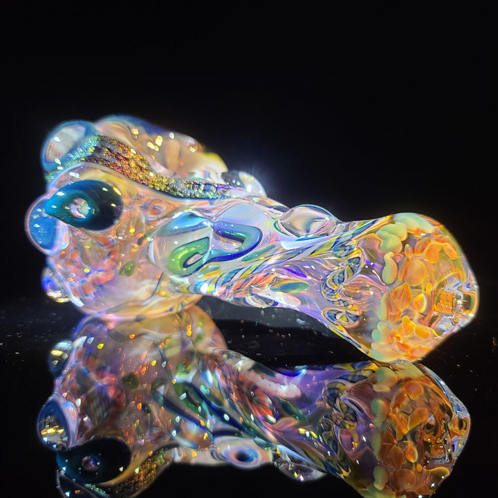 Molten Thick and Twisted Pipe Glass Pipe Molten Imagination   
