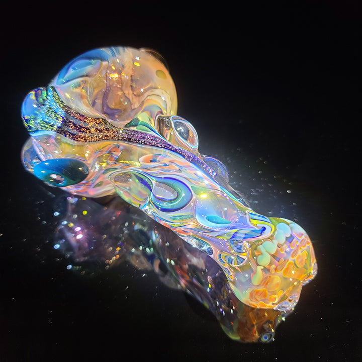 Molten Thick and Twisted Pipe Glass Pipe Molten Imagination   