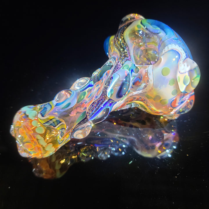 Molten Thick and Twisted Pipe Glass Pipe Molten Imagination   
