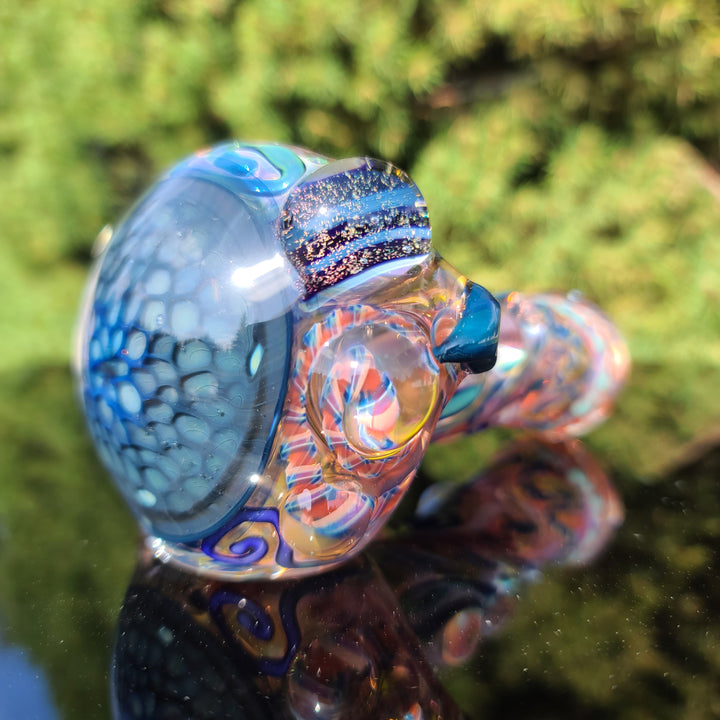 Molten Thick and Twisted Pipe Glass Pipe Molten Imagination   