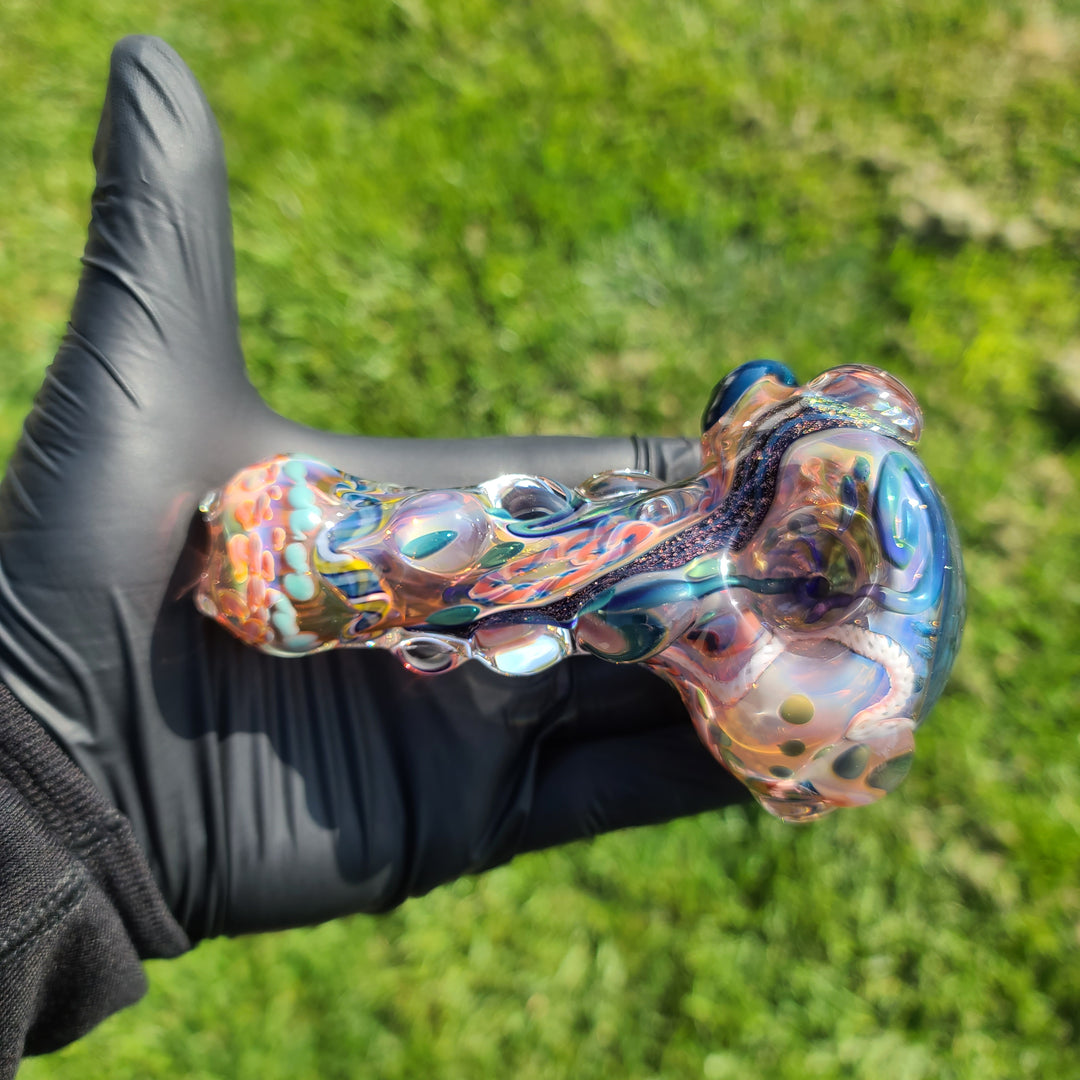 Molten Thick and Twisted Pipe Glass Pipe Molten Imagination   