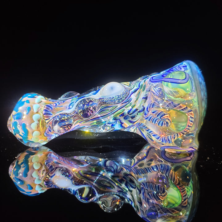 Molten Thick and Twisted Pipe Glass Pipe Molten Imagination   