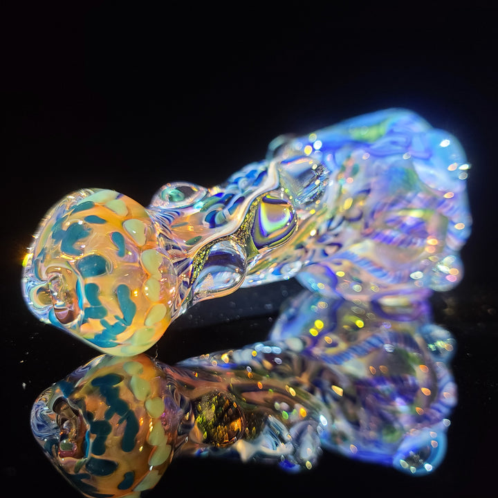 Molten Thick and Twisted Pipe Glass Pipe Molten Imagination   