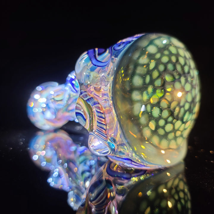 Molten Thick and Twisted Pipe Glass Pipe Molten Imagination   