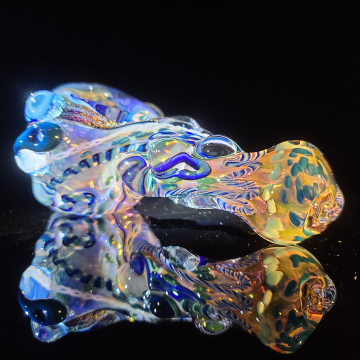 Molten Thick and Twisted Pipe Glass Pipe Molten Imagination   