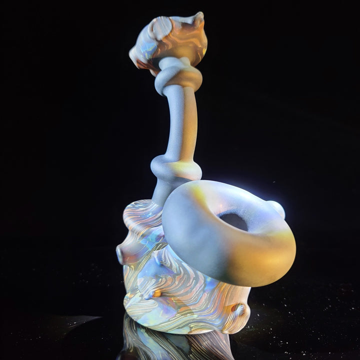 Wood Grain Sherlock Pipe Glass Pipe Neemo Glassworks   