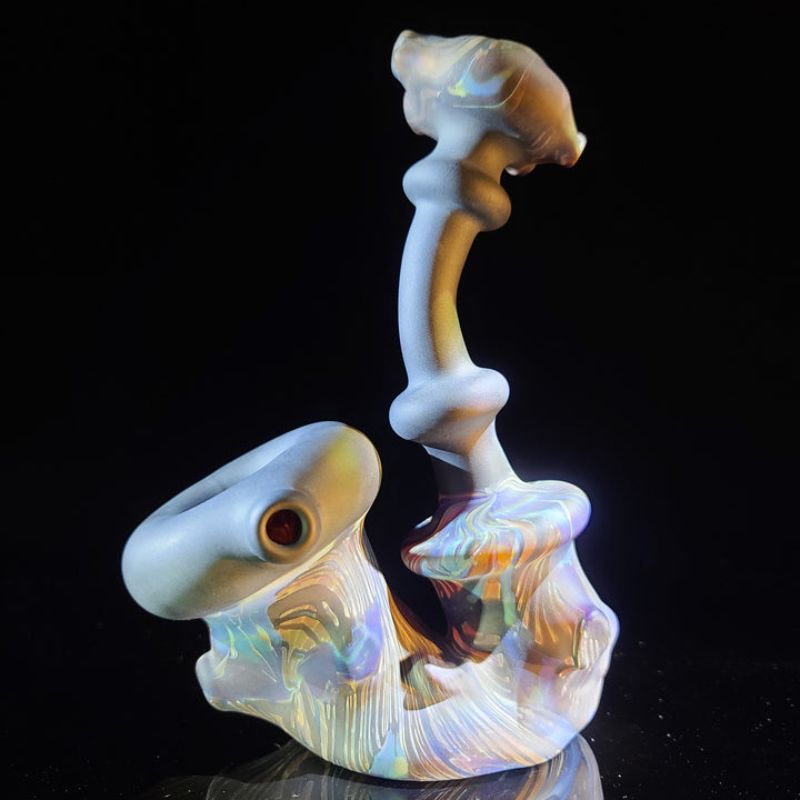 Wood Grain Sherlock Pipe Glass Pipe Neemo Glassworks   