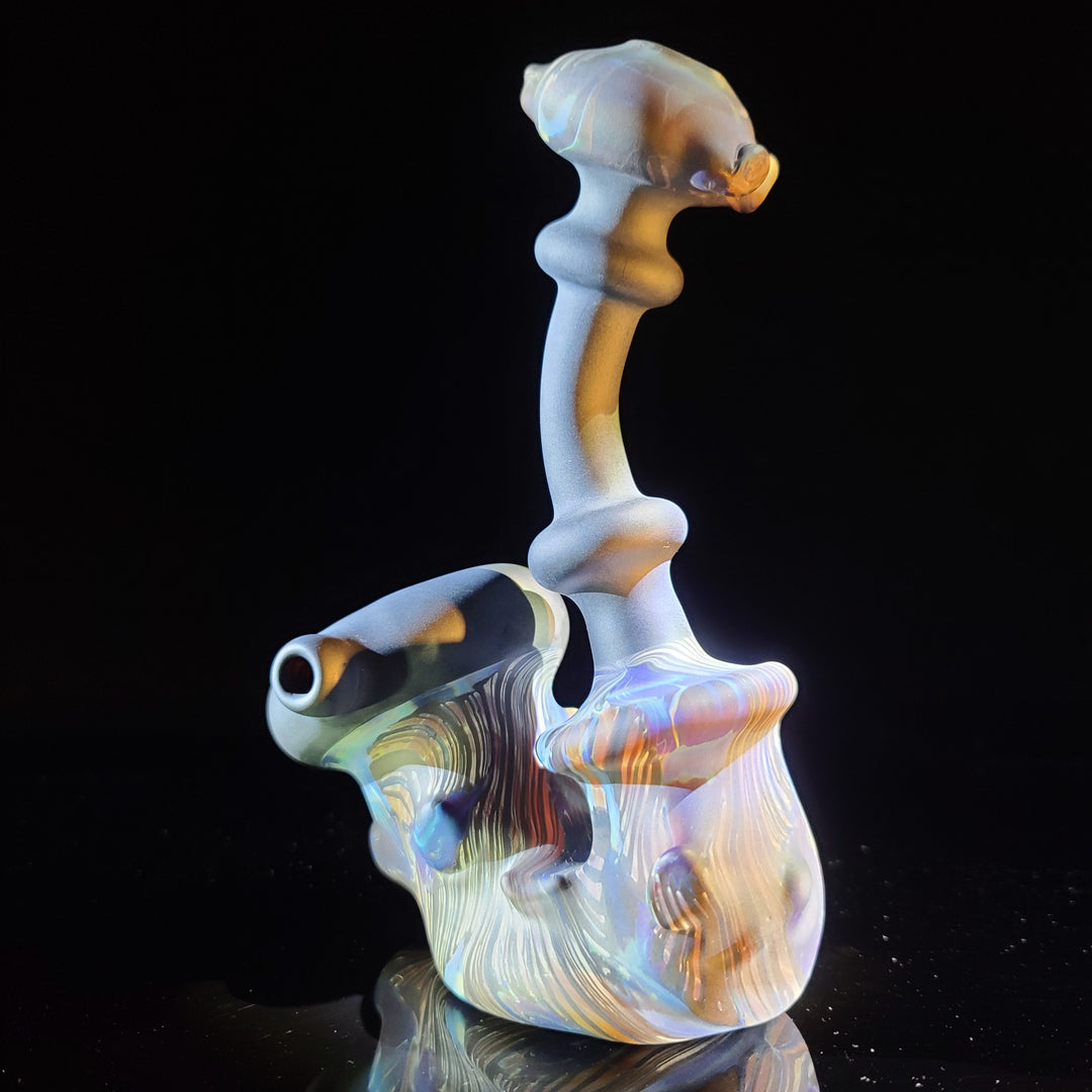 Wood Grain Sherlock Pipe Glass Pipe Neemo Glassworks   