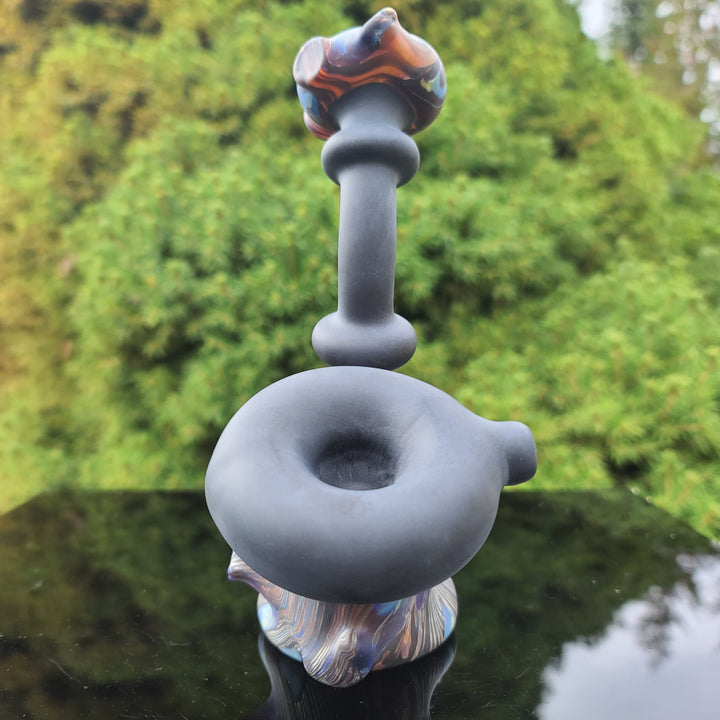 Wood Grain Sherlock Pipe Glass Pipe Neemo Glassworks   